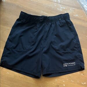 Abercrombie Kids Black Performance Shorts